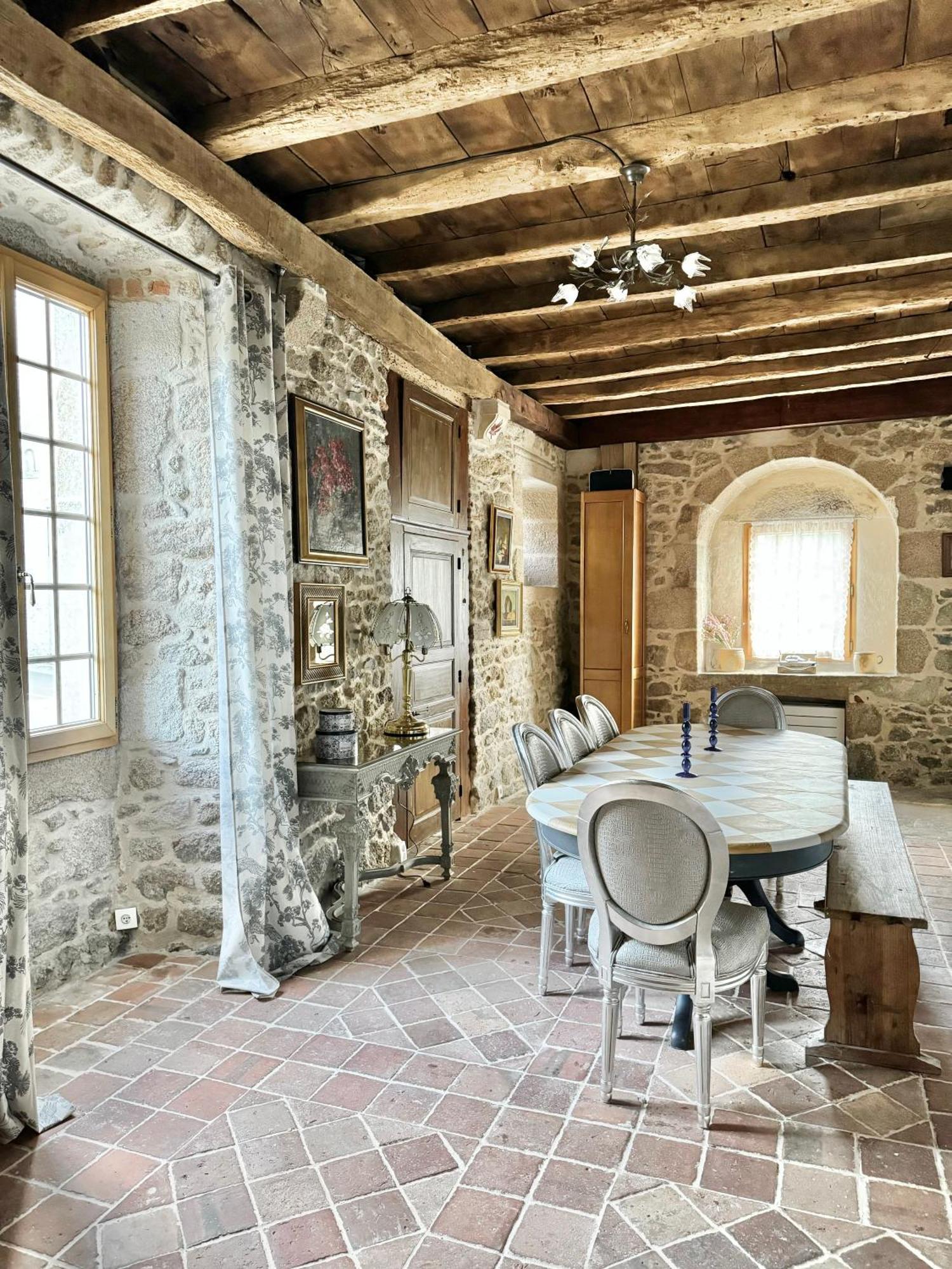 Manoir Medieval Art Deco - Logis Des 3 Artistes Sevremont Экстерьер фото